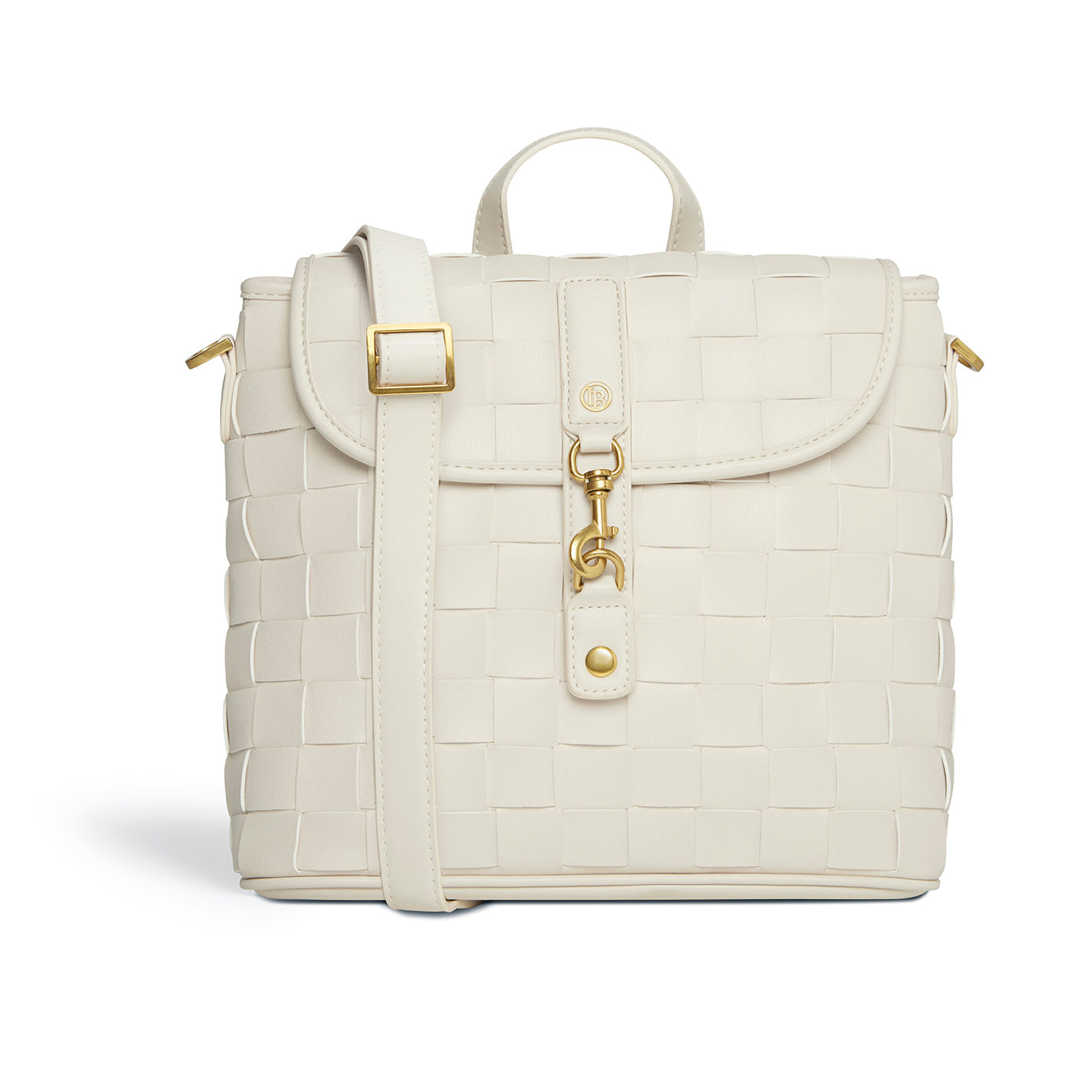 Rosie White Mini Vegan Backpack